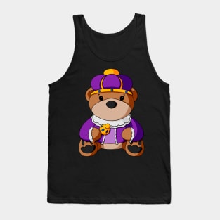 Royal Teddy Bear Tank Top